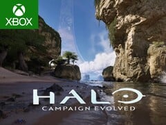 La bannière de Halo : Campaign Evolved est affichée (capture d'écran, Halo YouTube avec modifications)