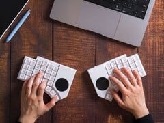MoErgo Go60 clavier mécanique sans fil divisé 2