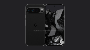 Rendu CAO du Google Pixel 9 Pro (image via MySmartPrice)