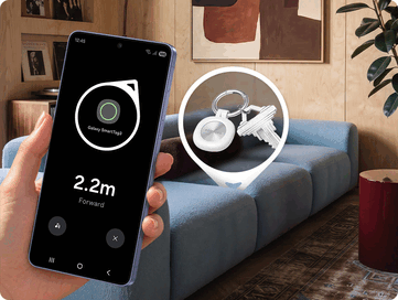 La vue Boussole du Samsung SmartTag 3.