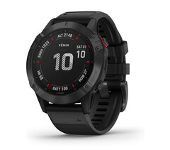 Garmin se dirige progressivement vers une nouvelle mise à jour logicielle stable pour la série Fenix 6, illustrée. (Image source : Garmin)