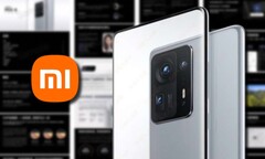 Le Xiaomi Mi Mix 4 aura une caméra sous l&#039;écran à l&#039;avant et une configuration à trois caméras à l&#039;arrière. (Image source : Xiaomi/@TechnoAnkit1 - édité)