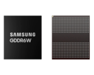 Matrice GDDR6W avec 512 broches E/S (Image Source : Samsung)