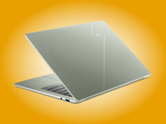Acer propose le Swift Air 14 uniquement en vert sauge, pour le moment.