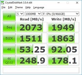 Samsung 970 Evo Plus - CrystalDiskMark 3.