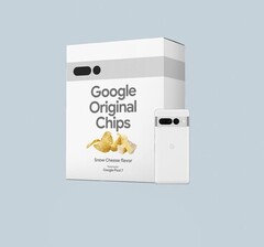 la campagne marketing &quot;Google Original Chips&quot; fait son retour pour les téléphones Pixel 7. (Source : Google)
