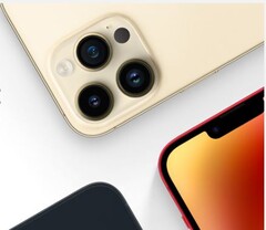 L'iPhone 15 et l'iPhone 15 Plus supprimeront l'encoche rectangulaire du duo standard de l'iPhone 14. (Source : Apple)