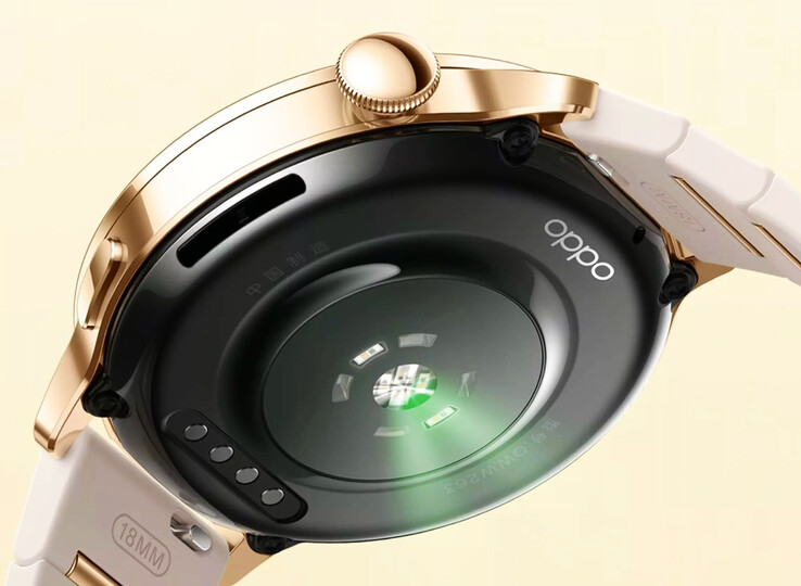 L'Oppo Watch X3 Mini prend en charge les bracelets de 18 mm.