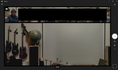 Application Windows pour appareil photo - les images sombres deviennent rapidement bruitées
