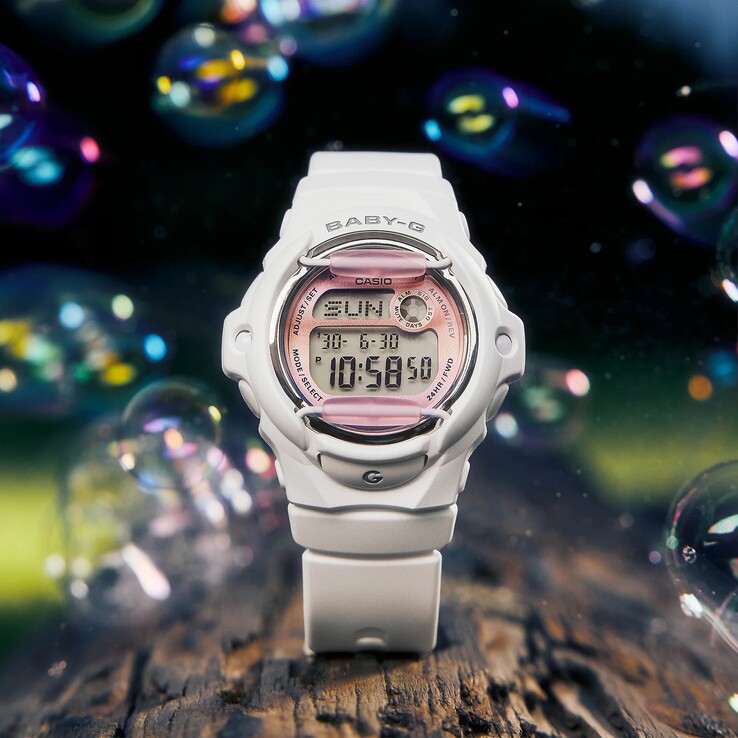 La Casio BG-169GD-7 offre une étanchéité à 200 m (20 bars)