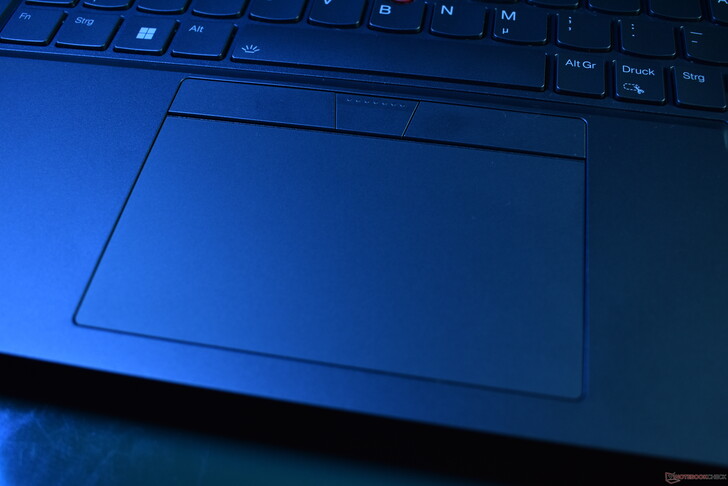 Lenovo ThinkPad P16 Gen 2 : pavé tactile