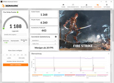 Fire Strike (fonctionnement sur batterie)