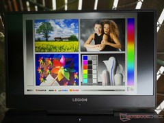 Lenovo Legion Y7000 - À l'extérieur à l'ombre.