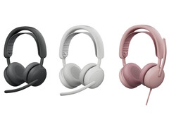 Les derniers casques ANC Zone Wired 2 et Zone Wireless 2 de Logitech sont optimisés pour les employés de bureau qui les utilisent lors de réunions et d&#039;appels vidéo. (Source de l&#039;image : Logitech)