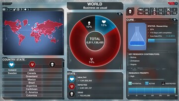 Capture d'écran de Plague Inc : Evolved - Capture d'écran de gameplay