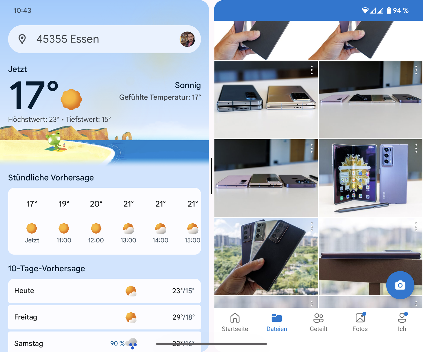 Test du Google Pixel Fold : smartphone pliable avec appareil photo ...