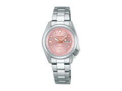 La montre Seiko Pink Panther a un design rose et argenté comme la SRRA003 (photo). (Source de l&#039;image : Seiko, édité)