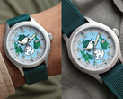 Le logo « Timex » est décalé vers le bas et vers la gauche, très probablement pour libérer de l'espace autour de l'illustration.