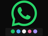 La version bêta de WhatsApp apporte une nouvelle fonction de personnalisation de la couleur du thème de l'application (Source de l'image : WhatsApp [Edited])