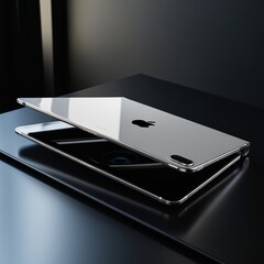 Applel'appareil pliable de Leonardo, qui fonctionne sous macOS, aurait opté pour un circuit intégré d'affichage plus efficace. (Source de l'image : générée par Leonardo.ai)