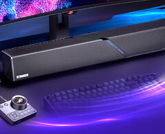 Le son est en Dolby Atmos 2.1.2 avec un caisson de basses sans fil de 6,5 pouces et 65 W, fonctionnant sur une liaison dédiée à 5 GHz.