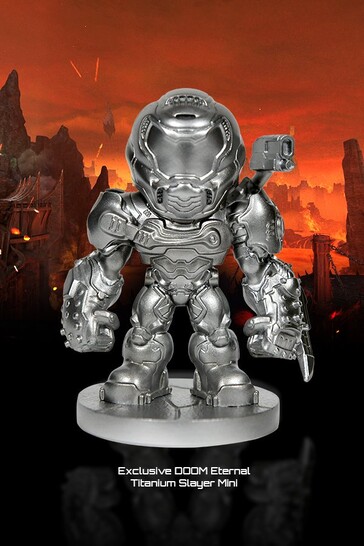 Statue de Doom Eternal (image via Bethesda)