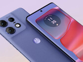 Motorola commercialisera le Edge 50 Pro en trois coloris, dont ce cuir végétal violet. (Source de l'image : Motorola)