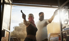 Capture d'écran tirée de la première bande-annonce de GTA 6