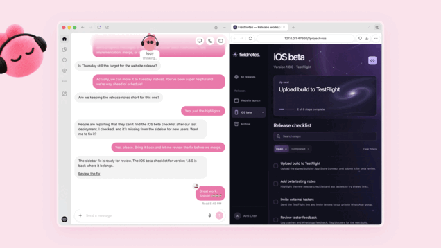 Un Dot suit une version logicielle, corrige un problème et soumet le résultat à une revue avant sa fusion.