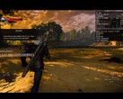 Le site Witcher 3 fonctionne sous macOS 26 Tahoe via Crossover et Game Porting Toolkit 3.0 sur un MacBook Pro M1 Max. (Source de l'image : Blendlogic Tech sur YouTube)