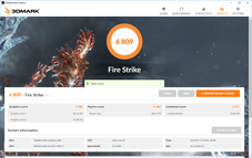 Lenovo Legion Y530 - 3DMark Fire Strike.