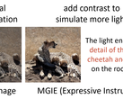 Un exemple d'entrée et de sortie de MGIE. (Source : arXiv)