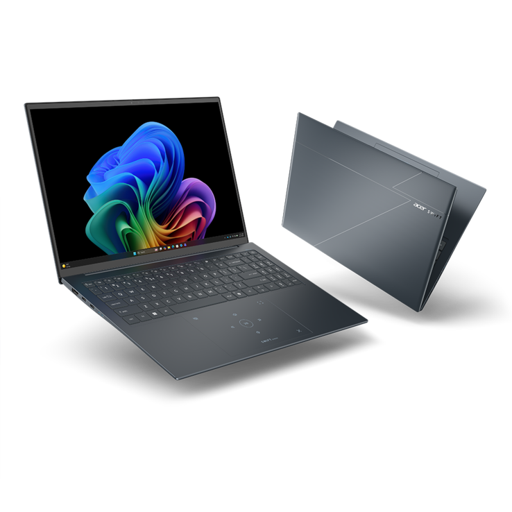 Acer Swift Edge 16 AI SFE16 151T. (Source de l'image : Acer)