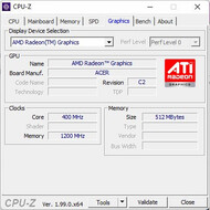 CPU-Z graphique AMD