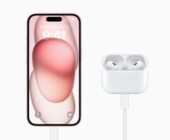 Applele dernier étui de charge des AirPods Pro est également résistant à la poussière et à l&#039;eau selon la norme IP54. (Source de l&#039;image : Apple)