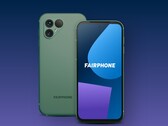 Le Fairphone 5 en vert mousse est une édition communautaire spéciale. (Source de l'image : Fairphone)