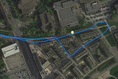 GPS Garmin Edge 500 - En ville.