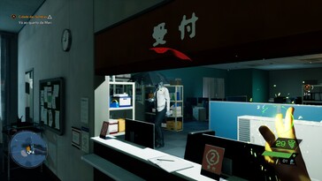 Sur la photo : une capture d'écran du jeu Ghostwire: Tokyo.