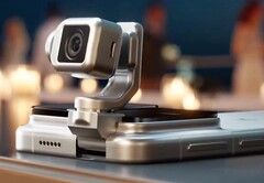 Le Robot Phone Honor embarque sa caméra principale dans un bras robotisé (Image source : Honor)