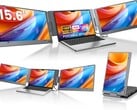 Le triple moniteur portable KYY X90E est doté de deux écrans IPS de 15,6 pouces (Source : KYY)