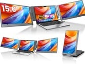 Le triple moniteur portable KYY X90E est doté de deux écrans IPS de 15,6 pouces (Source : KYY)