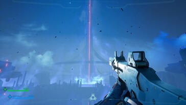 Photo : une capture d'écran du jeu Metal Eden.