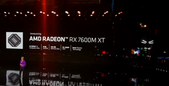L'AMD Radeon RX 7700S a été testée sur Geekbench (image via AMD)