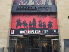 Une photo du bâtiment de Rockstar North Edinburgh (source d'image : r/gaming)
