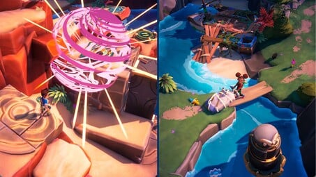 Mode coopératif Survival Kids Switch 2 (Image source : Nintendo of America)