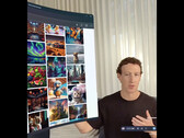 Mark Zuckerberg, PDG de Meta, parle de Apple Vision Pro, enregistré avec le système de réalité mixte de la Quest 3 (image : @zuck / Instagram)