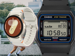 La Galaxy Watch7 est sortie il y a près de deux ans, tandis que la F-B100W est beaucoup plus récente. Elles appartiennent à des catégories d’appareils connectés totalement différentes, mais disposent toutes deux de compteurs de pas.