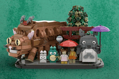 Ensemble LEGO Totoro