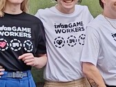 Des employés licenciés de Rockstar arborent des t-shirts pour soutenir leur bataille juridique.