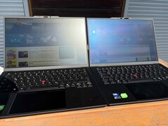 IPS (à gauche) vs OLED (à droite)